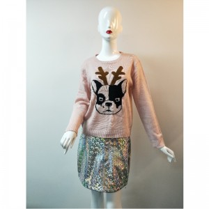 JUMPER STAMPA CARTOON ROSA RLWS0019F
