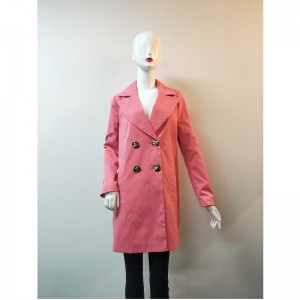 GIACCA TRENCH ROSA DONNA RLWJ0013